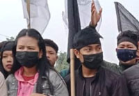 tripura police firing on anti-caa protests in 2019